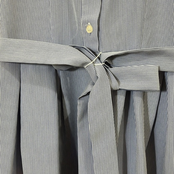 Jones New York sleeveless blue and white striped dress. Size 6 NWOT - Picture 3 of 8